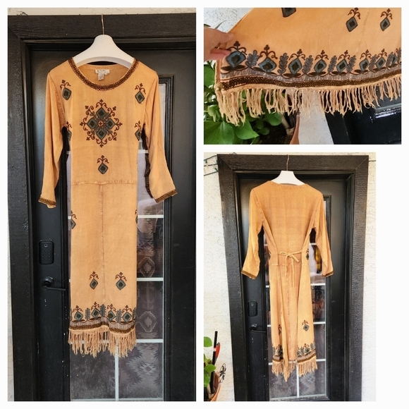 Bohemian Loose‎ Ethnic Dress - Picture 2 of 6